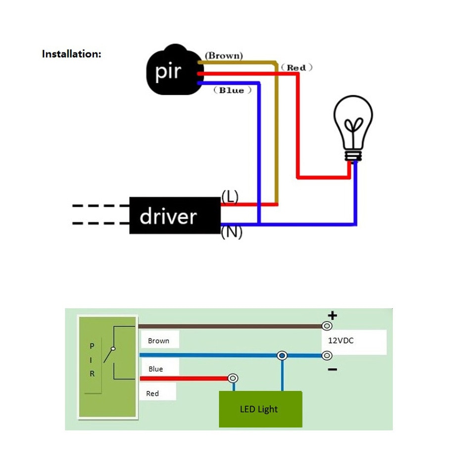 Pir Sensor Wiring Diagram 10