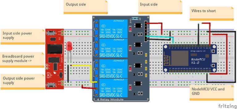 Relay Module Circuit Diagram - Headcontrolsystem