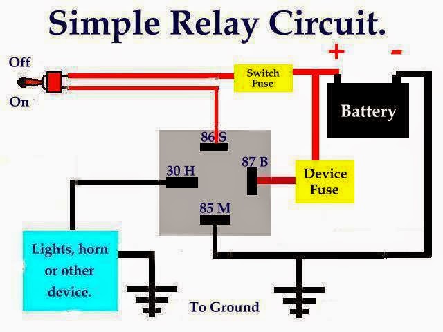 Electrical Relay Diagram 1