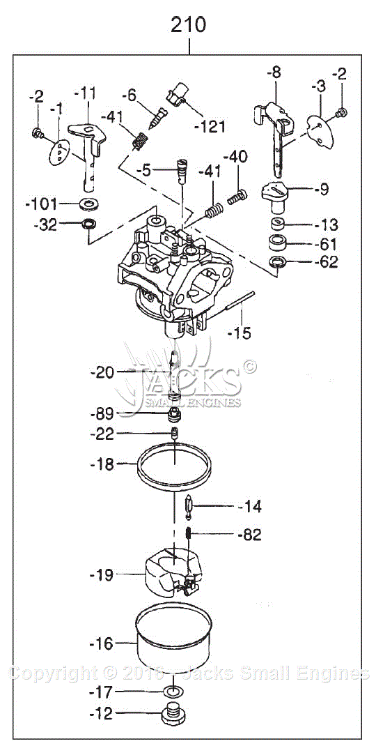 Subaru Robin Carburetor Diagram 1