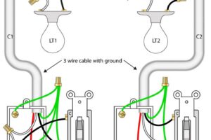 4 Switch 4 Socket Connection Diagram