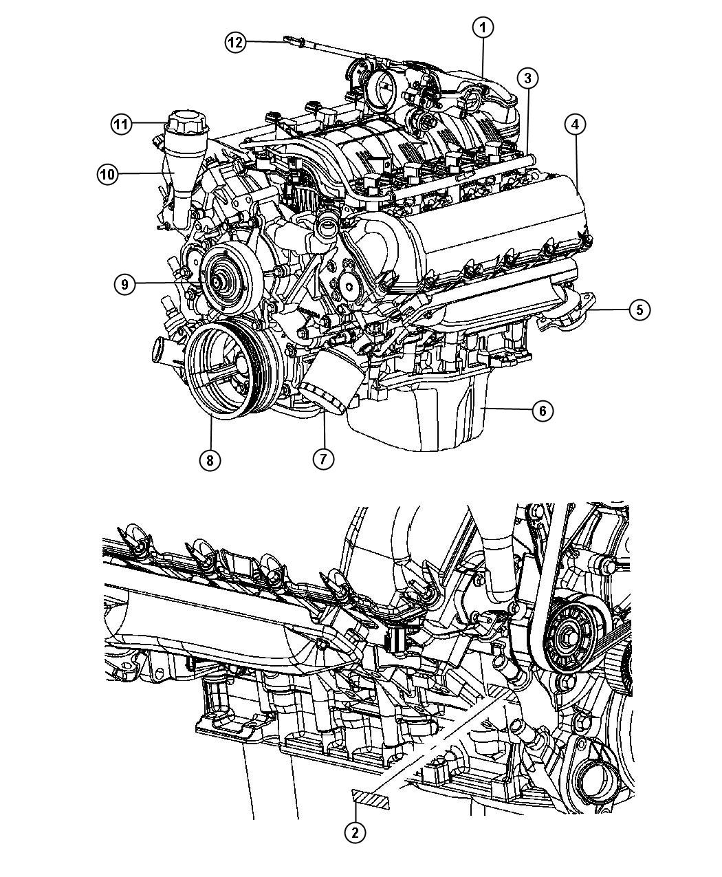 V8 Engine Diagram 1