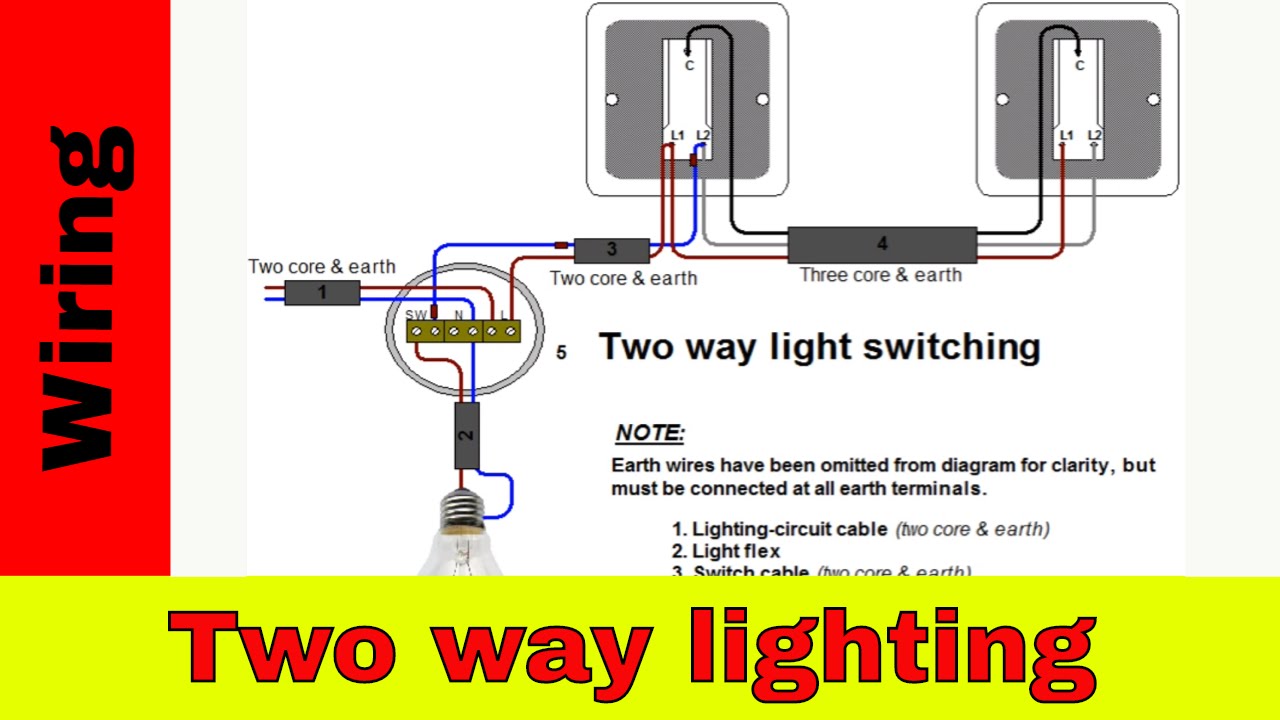2 Way Light Switch Diagram 55