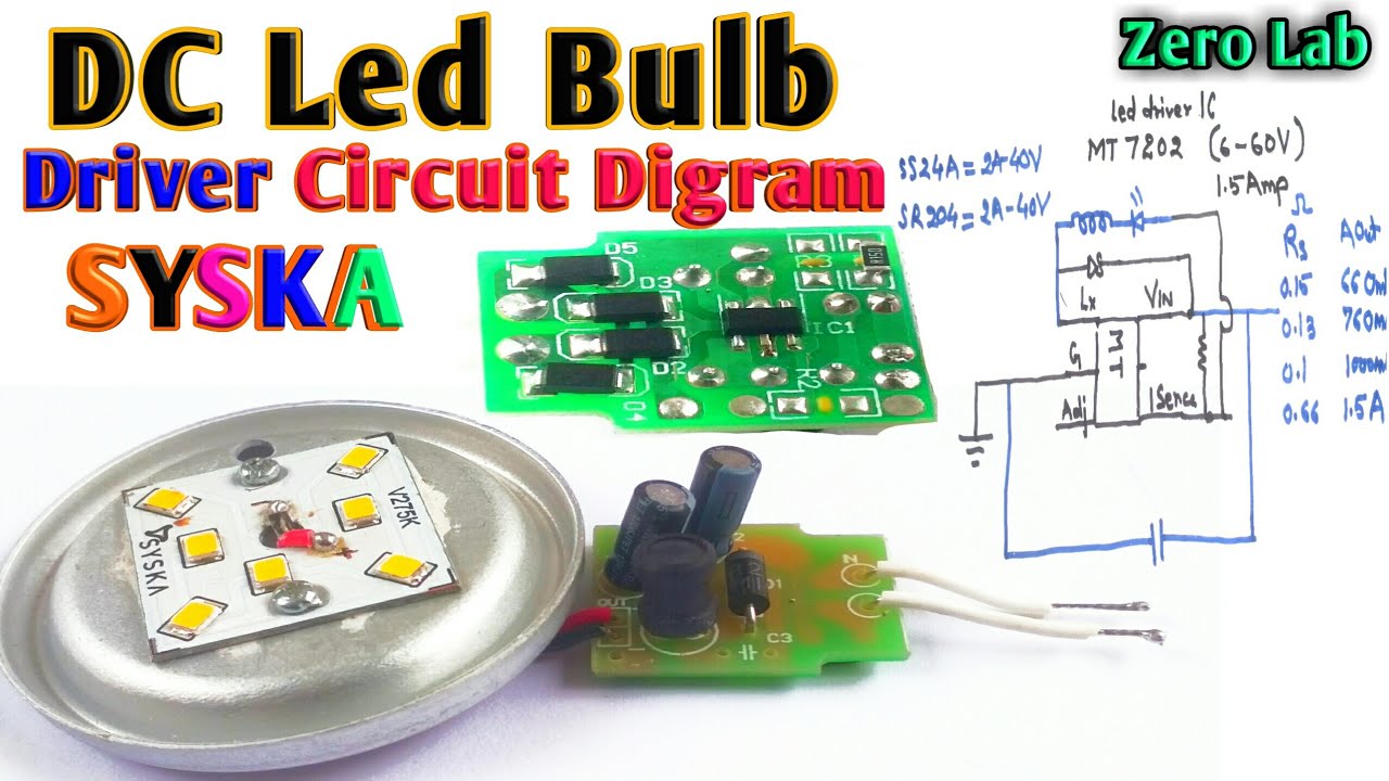 Led Bulb Driver Circuit Diagram 1