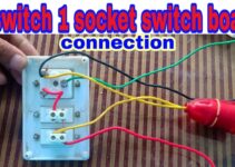 2 Switch 1 Socket Connection Diagram