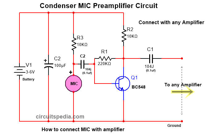Microphone Circuit Diagram 46