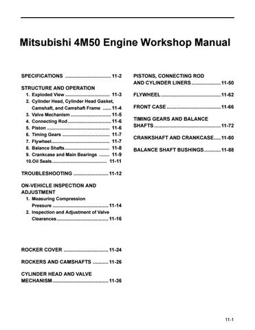 Mitsubishi Canter Fuse Box Diagram Manual 1
