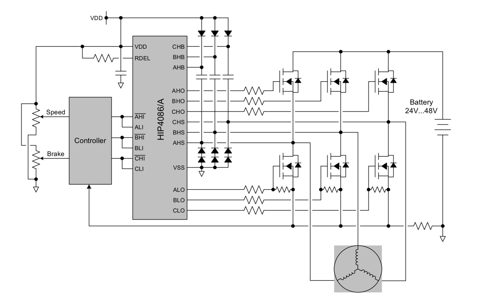 Bldc Motor Circuit Diagram 1
