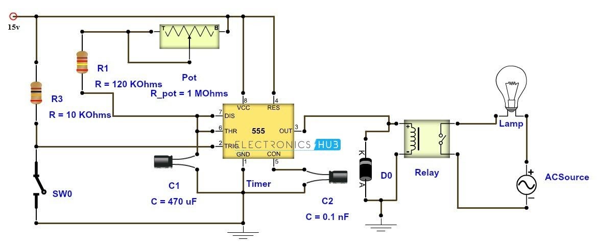 Auto On Off Timer Circuit Diagram 37