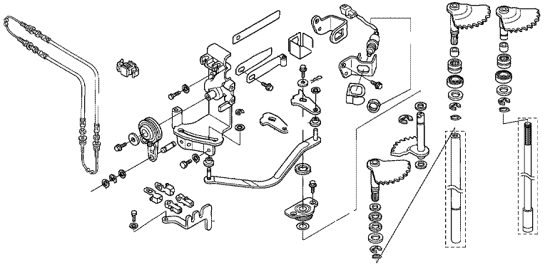 Honda Outboard Cooling System Diagram 1