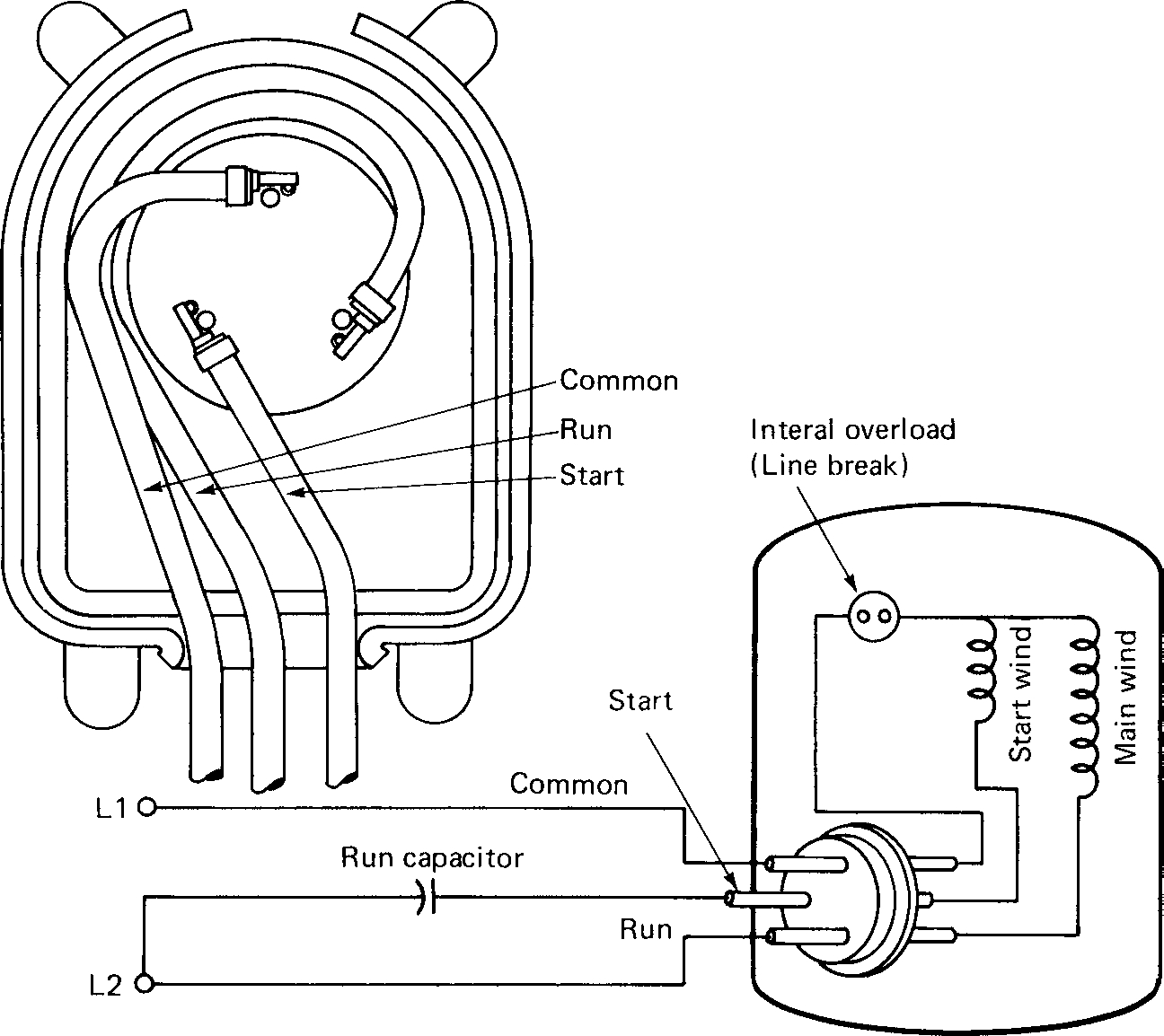 Single Phase Motor Wiring Diagram With Capacitor 46