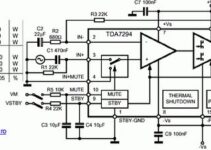 Tda7386 Amplifier Circuit Diagram