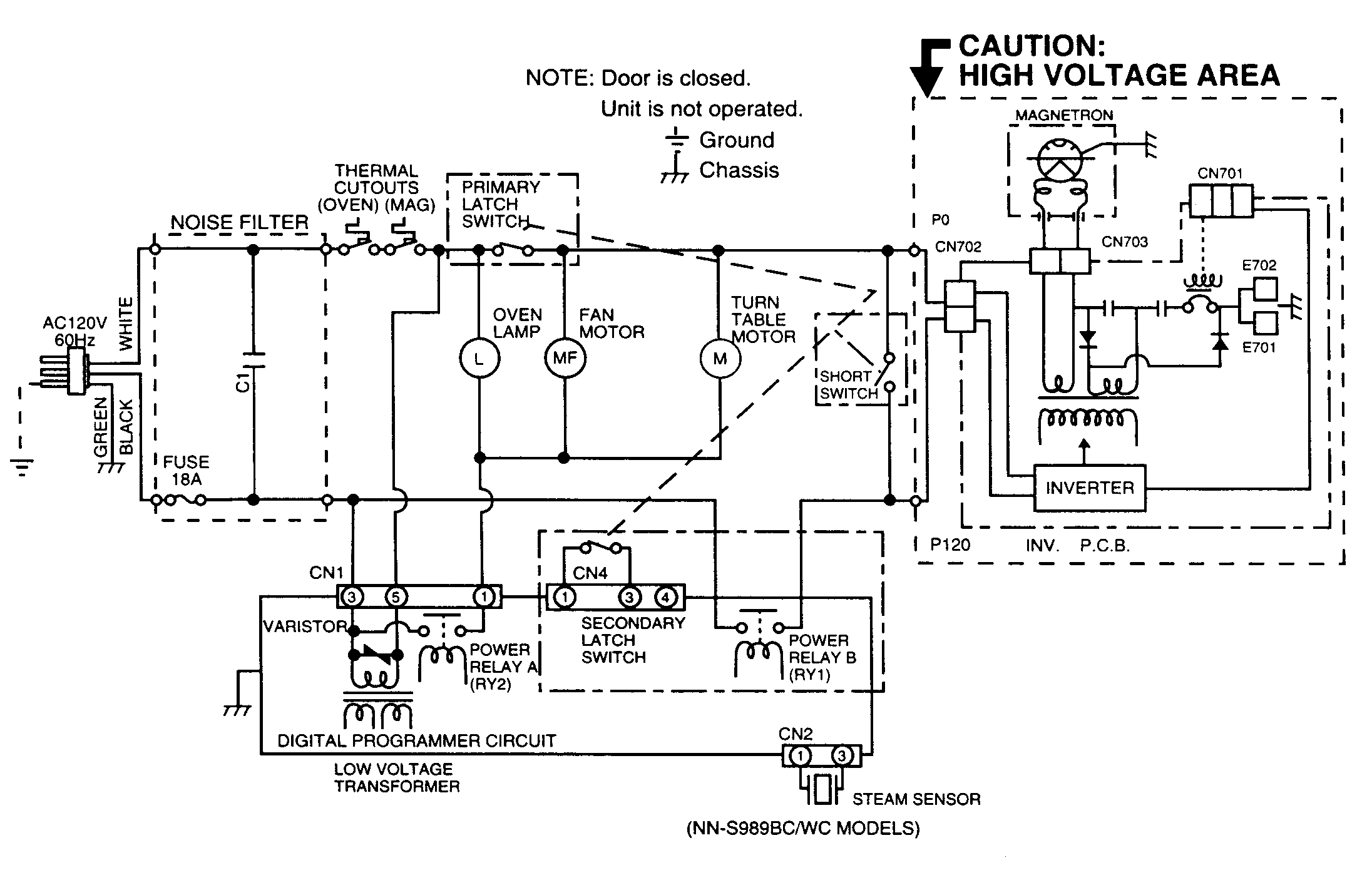 Microwave Oven Circuit Diagram Pdf 82