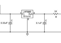 7805 Voltage Regulator Circuit Diagram