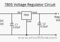 7805 Circuit Diagram