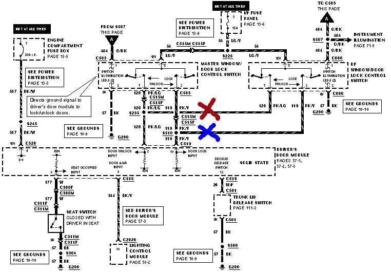 Keyless Entry Wiring Diagram 1