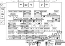2004 Chevy Silverado Fuse Box Diagram