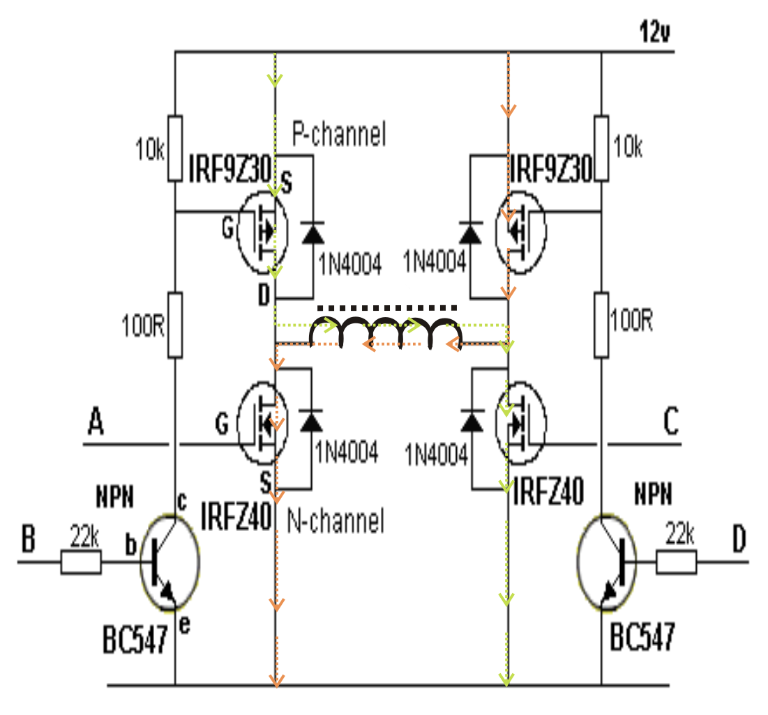 Simple Inverter Circuit Diagram 1000W 1