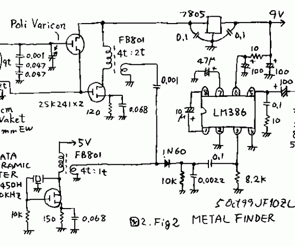Gold Detector Circuit Diagram Pdf 1