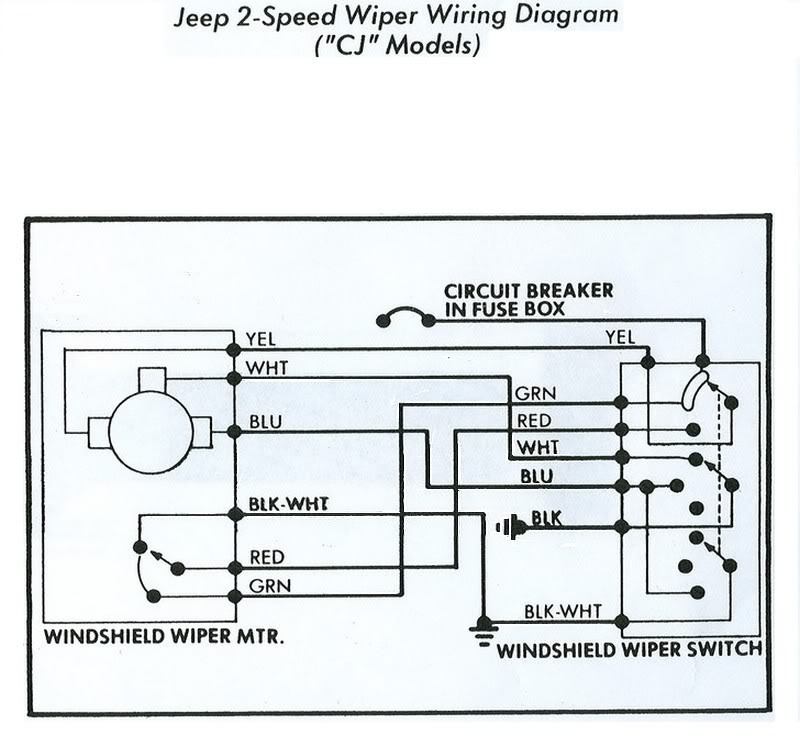 4 Wire Wiper Motor Diagram 1