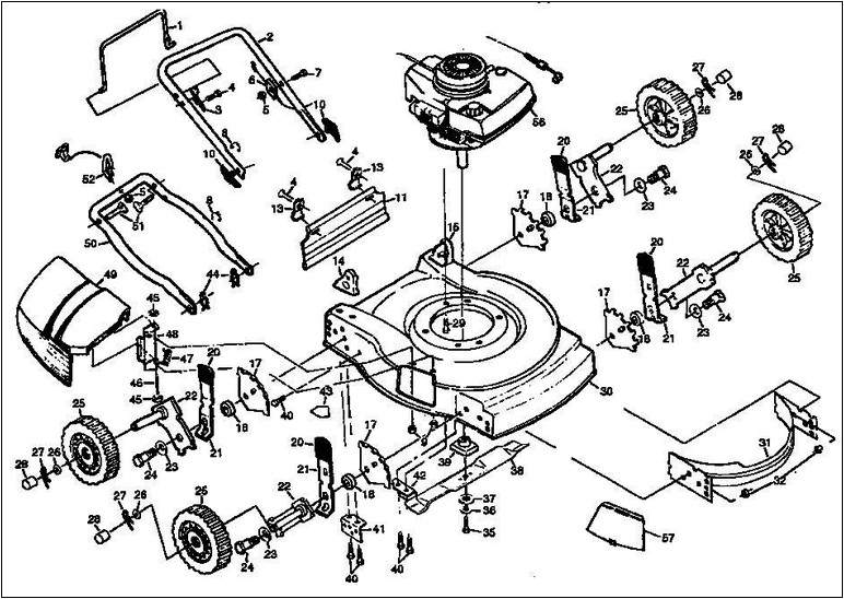Lawn Mower Engine Diagram 82