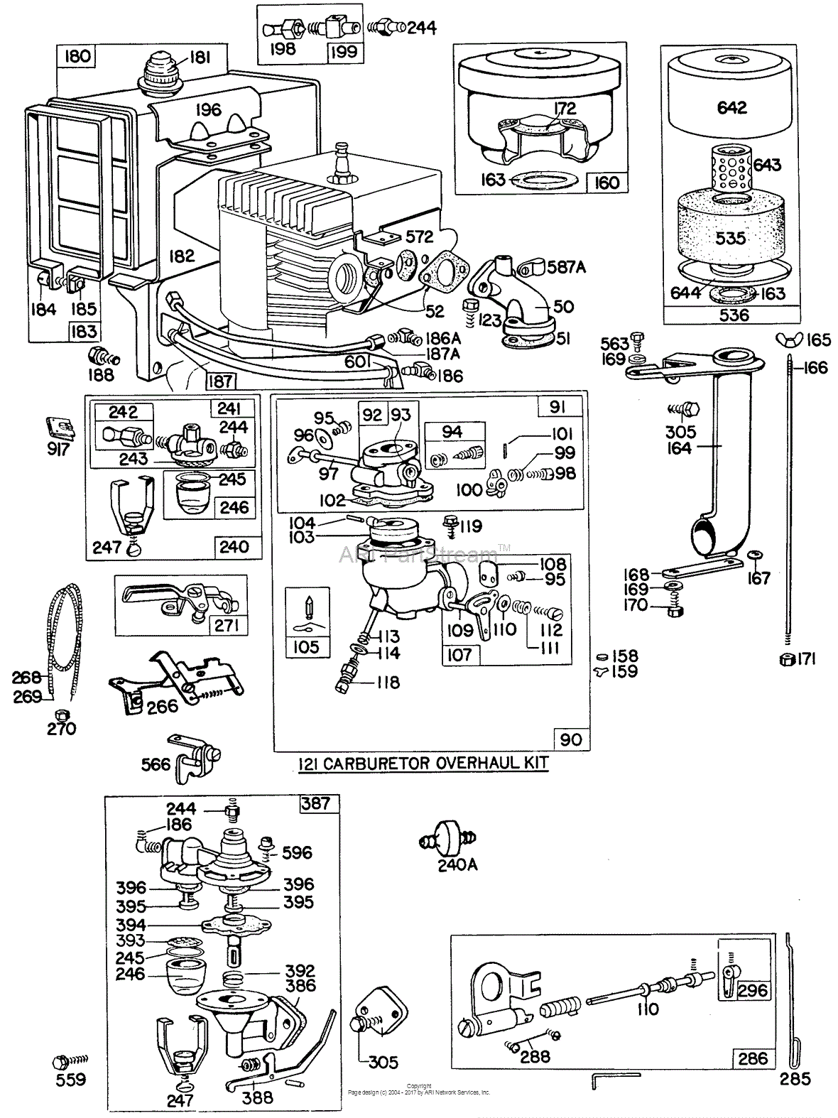 Briggs And Stratton Starter Parts Diagram 1