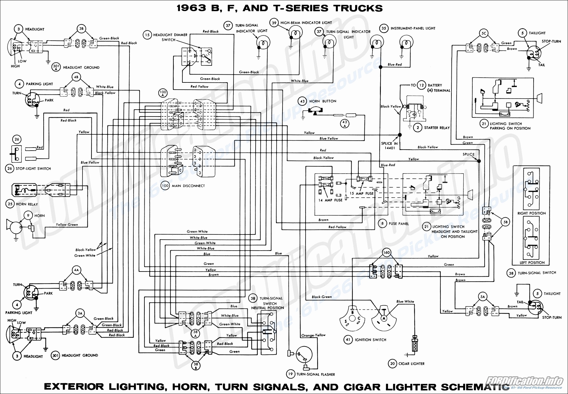 Headlight Switch Diagram 1