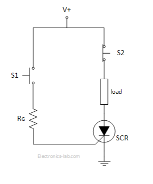 Latching Circuit Diagram 1
