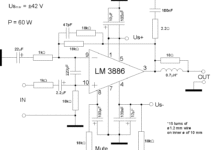 Lm3886 Circuit Diagram