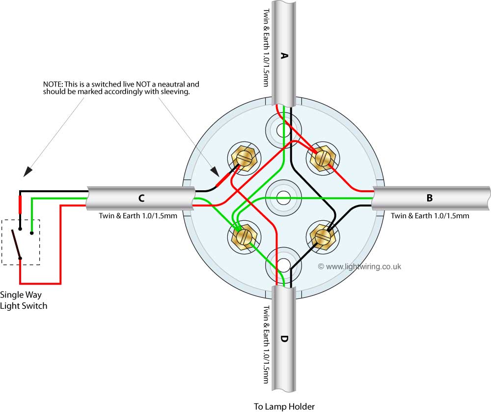 Lighting Junction Box Wiring Diagram 55