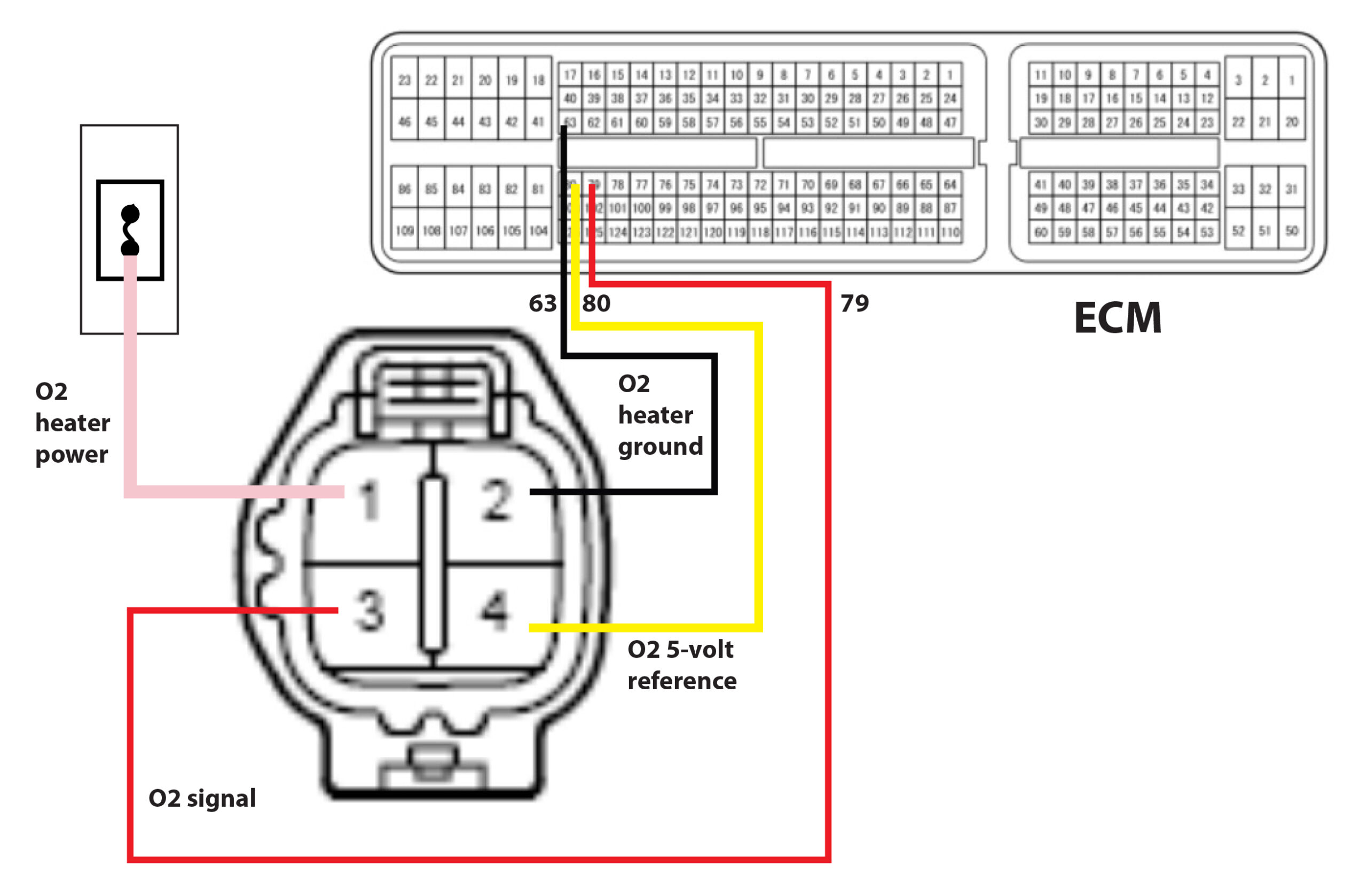4 Wire Oxygen Sensor Diagram 1