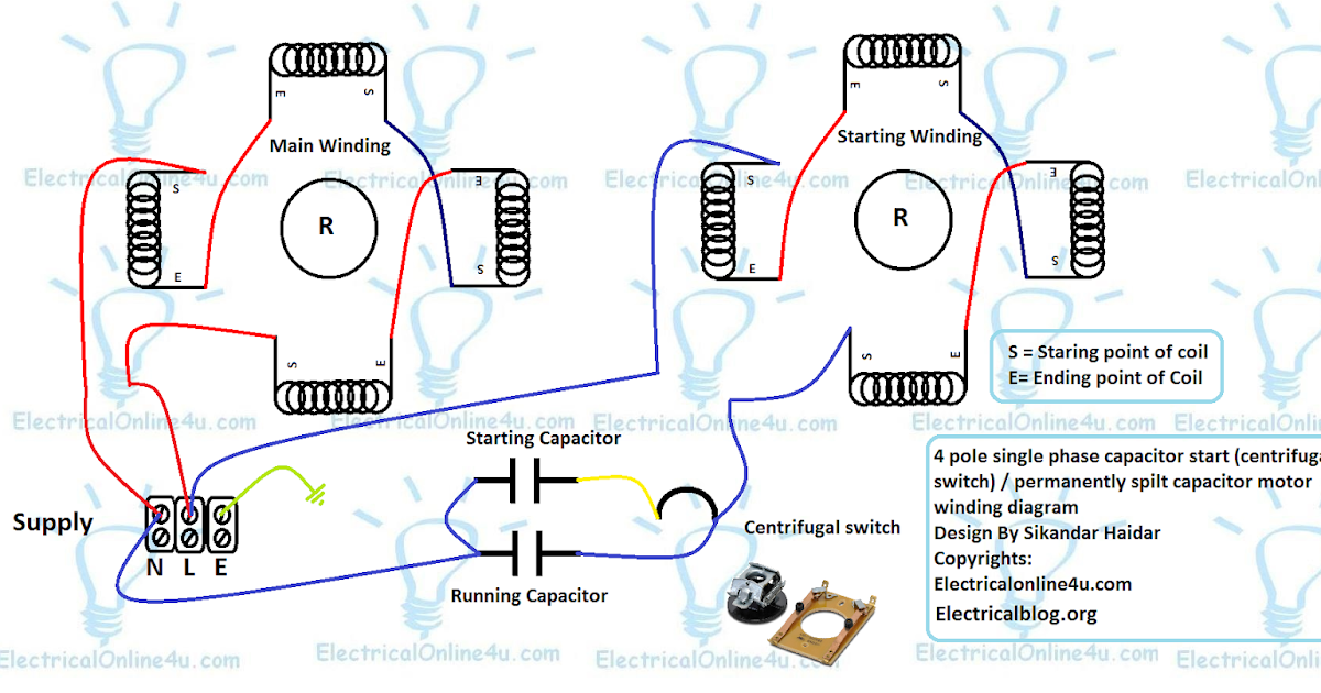 Centrifugal Switch Diagram 1