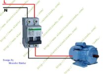 Single Phase Motor Wiring Diagram