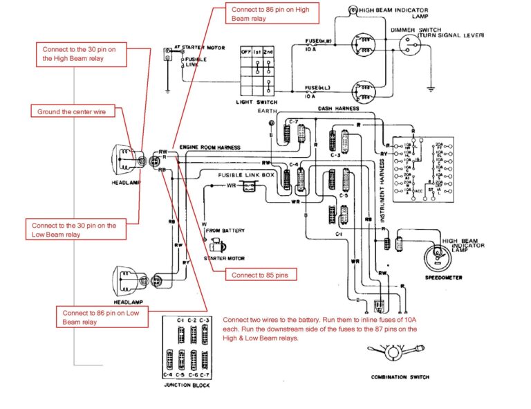 Relay Diagram - Headcontrolsystem