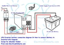 Ups Battery Connection Diagram